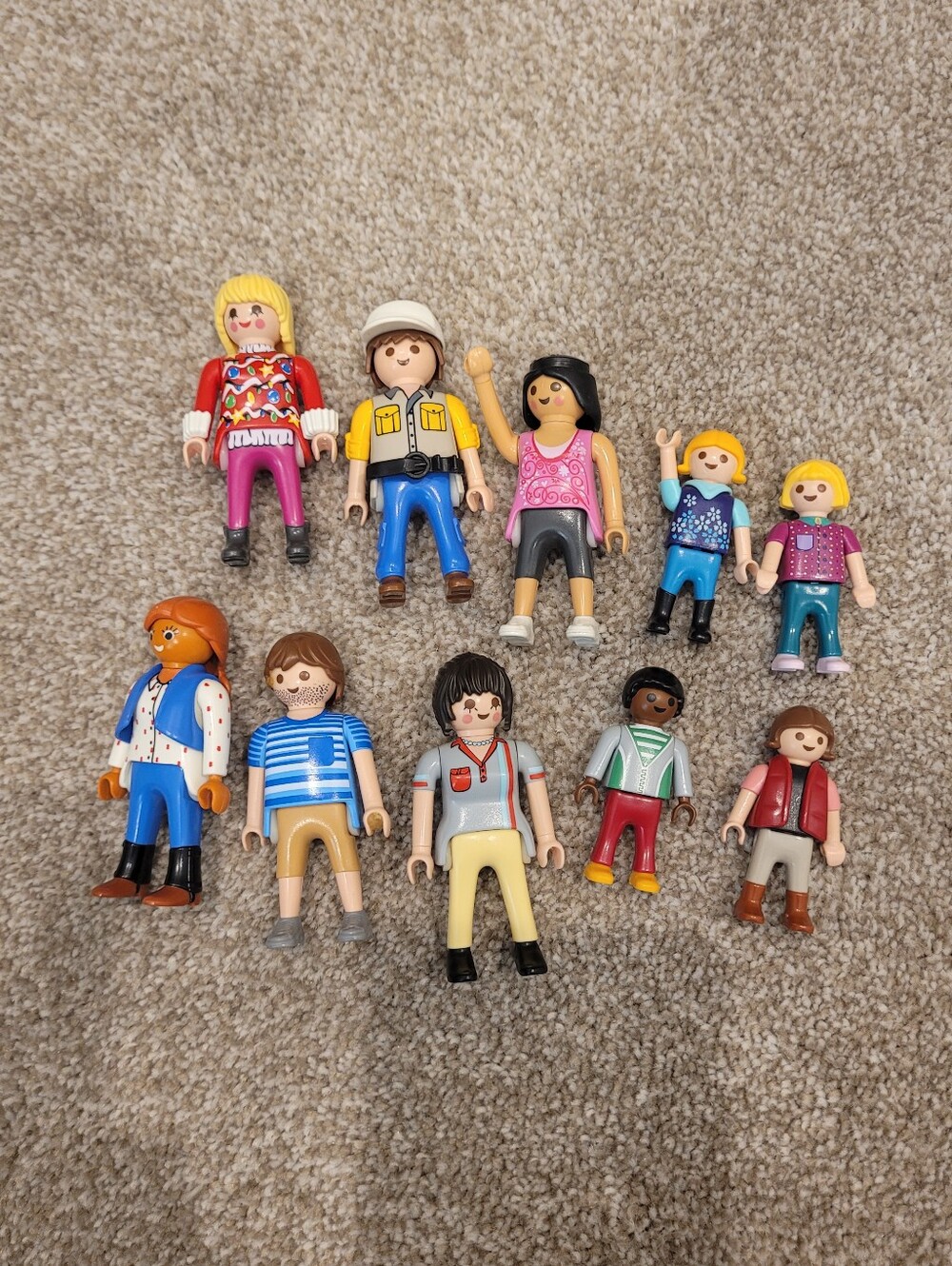 Playmobil Kids Figures Collection - 10 Peices